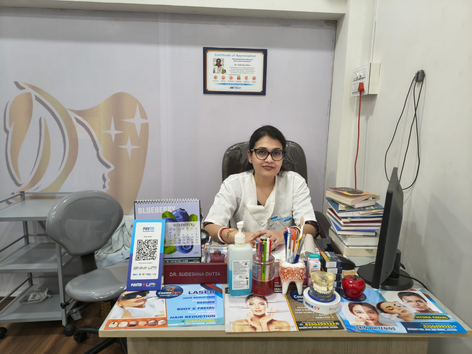Dr. Sudeshna Ghosh Dutta at CosmoDent Consultation Suite